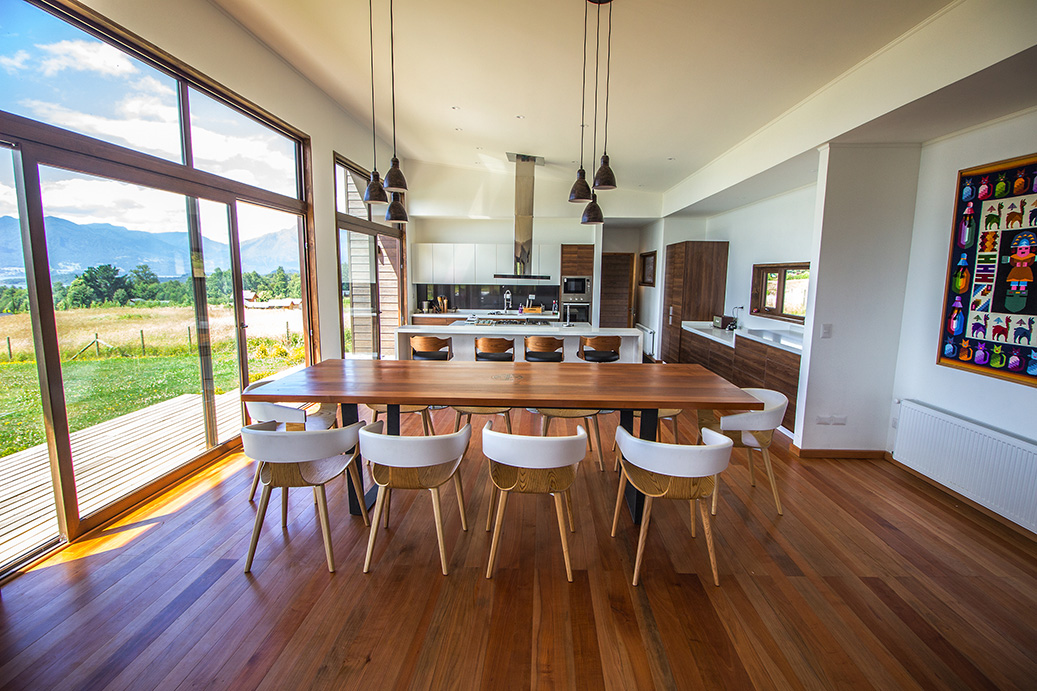 Espectacular casa con hermosa vista al lago a sólo 5Km de Pucón