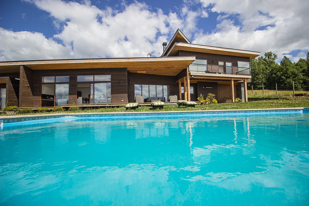 Espectacular casa con hermosa vista al lago a sólo 5Km de Pucón