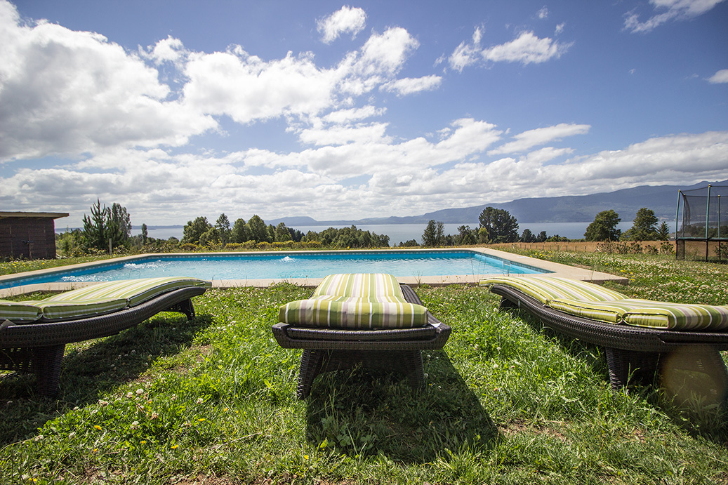 Espectacular casa con hermosa vista al lago a sólo 5Km de Pucón